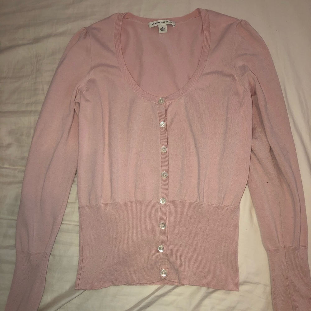 Scoopneck Banana Republic Cardigan